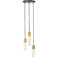 Basalt Triple Pendel Messing