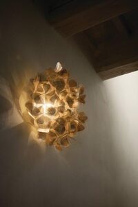 Clizia Mama Non Mama Væg-/Loftslampe 32 cm Guld