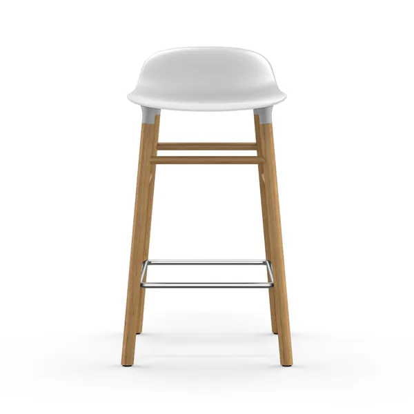 Form Barstol Ekben 65cm Vit