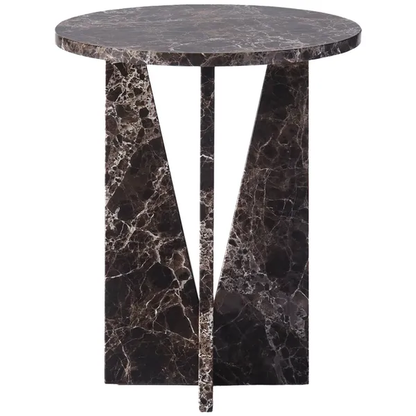 V Sidobord Dark Emerador Marmor