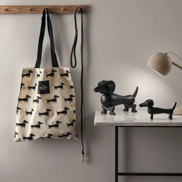 Hund Træfigur 32 cm
