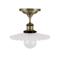 Cobbler 25 Plafond White/Ant. Brass
