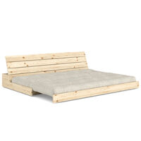 Base Sofa Bed Raw / Soft Chalk