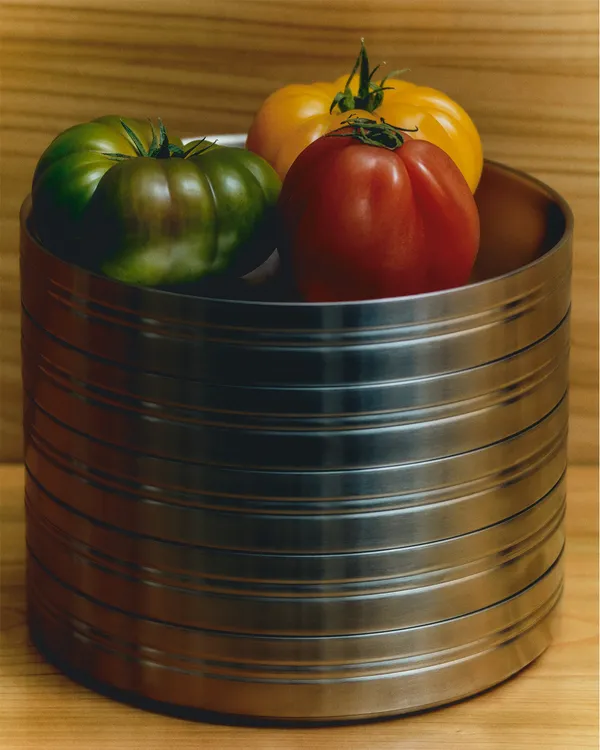 Stainless Steel Pastatallerken 2-pak Sølv