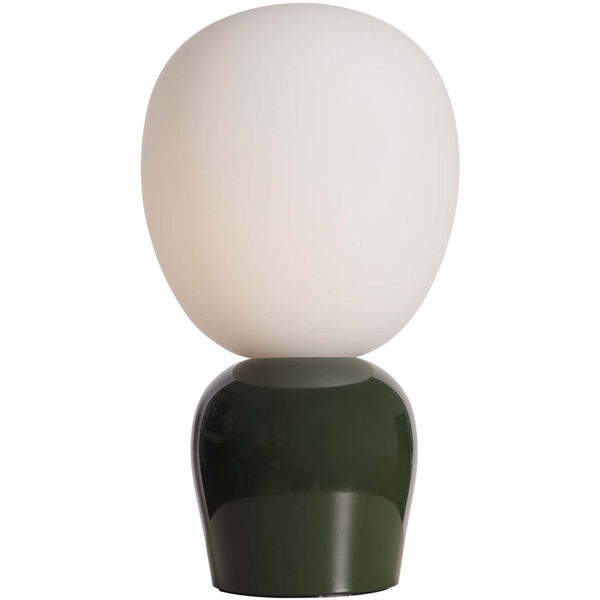 Buddy Table Lamp Glossy Forest Green / Opal