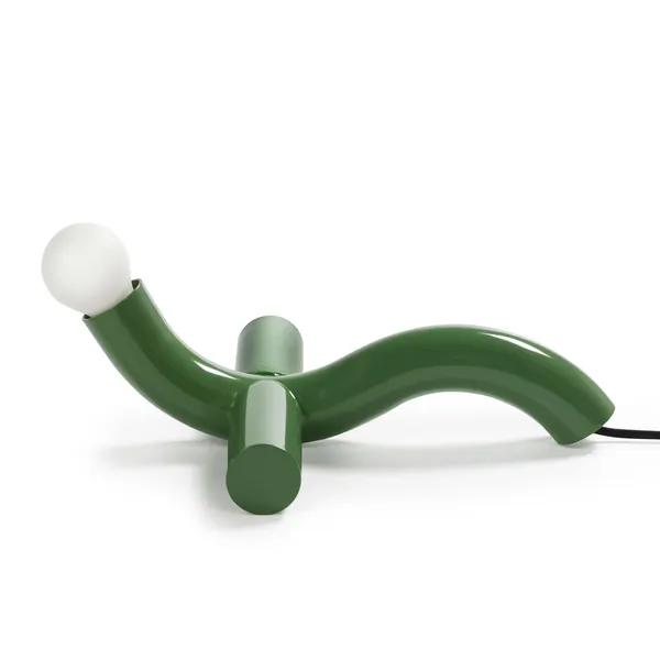 La Due Table Lamp Green