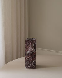 Edge Vase Medium Rosso Levanto
