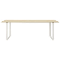 70/70 Bord 90x225 cm Egefiner / Hvidt