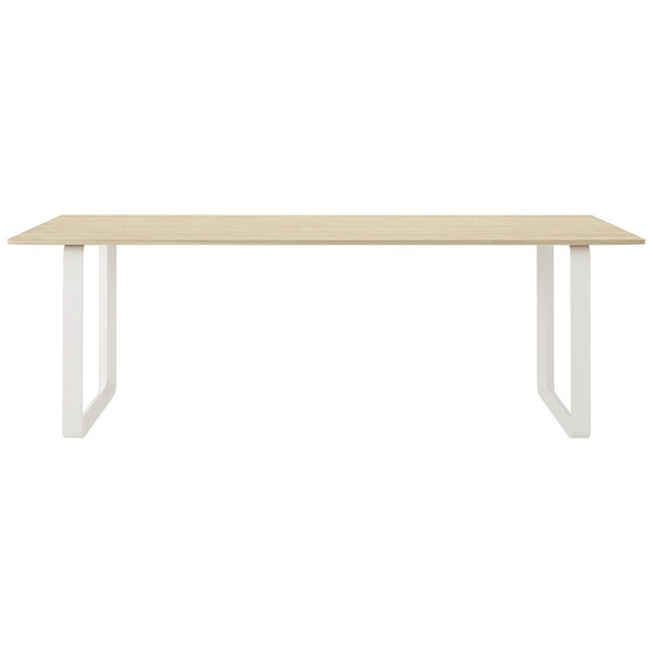 70/70 Bord 90x225 cm Egefiner / Hvidt