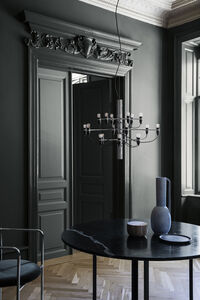 2097/18 Sarfatti Lysekrone LED Chrome