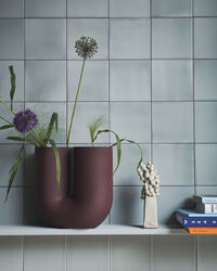 Kink Vase 26 cm Deep Red