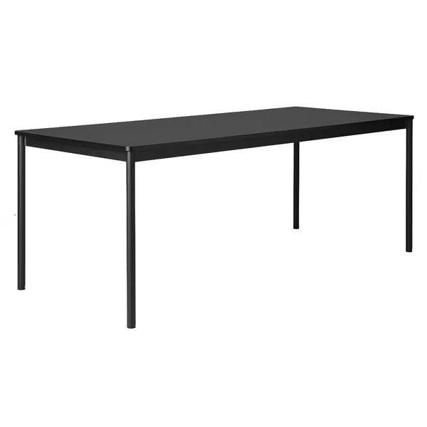 Base Bord 90x250 cm Laminat Vit