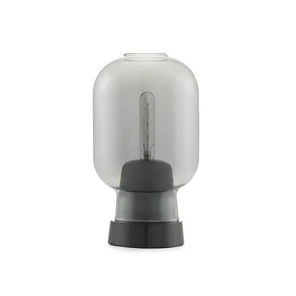 Amp Bordlampe Hvit / Messing