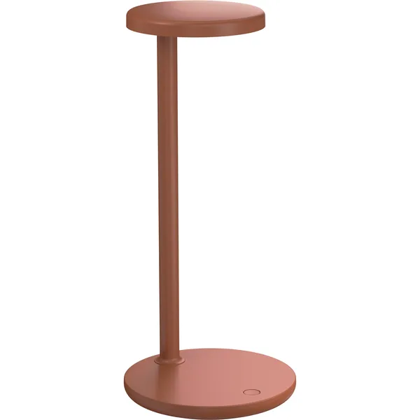 OBLIQUE Bordlampe Rustfarvet