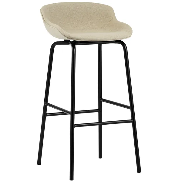 Hyg Barstol 75 cm Sand / Sort