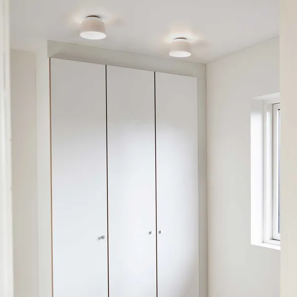 Cookie Væglampe / Loftslampe Ø15 cm Hvid