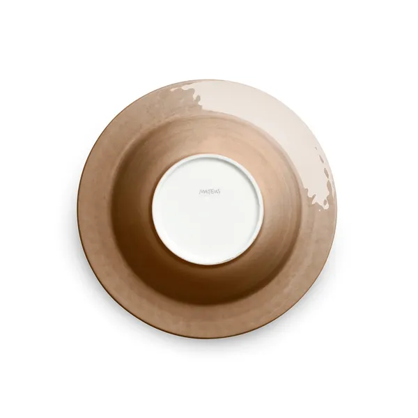 Bubbles Suppetallerken 25 cm Cinnamon