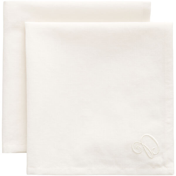 Sienna Serviet 45x45 cm 2-pak Hvid