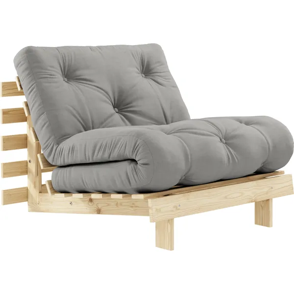 Roots 90 Loungestol Fyrretræ / Grey