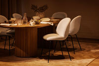Moon Spisebord Elliptical 290x105 cm Solid Oljet Eik