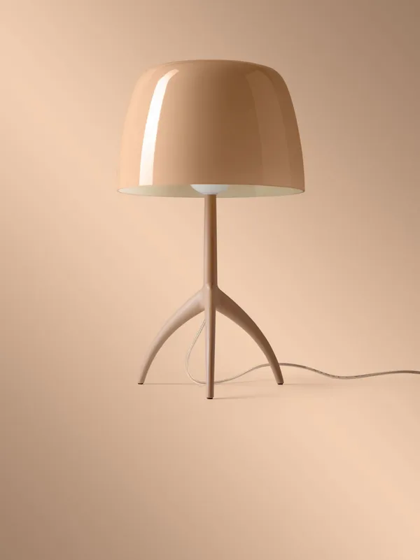 Lumiere Nuances Grande Bordslampa Med Dimmer Cipria
