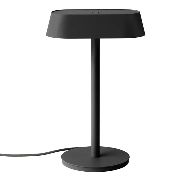 Linear Bordlampe Sort