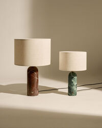 Gravity Table Lamp Big Maroon / Canvas