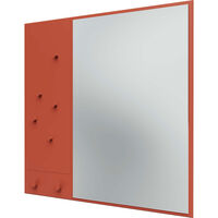 Memo Wall Mirror With Notice Board Hokkaido