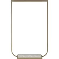 Tati Klädhängare 100 cm Nougat / Carraramarmor