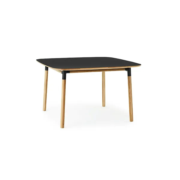 Form Bord 120x120cm Grønn/Eik