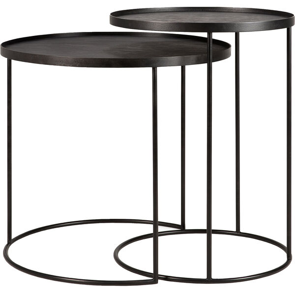Round Brettbord Rund Sett S/L Svart