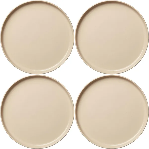 BON Tallerken 28 cm 4-pak Beige