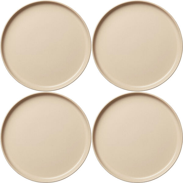 BON Tallerken 28 cm 4-pak Beige