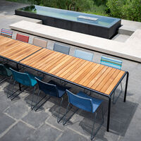 Avanti Spisebord 98x222 cm Varmebehandlet Ask