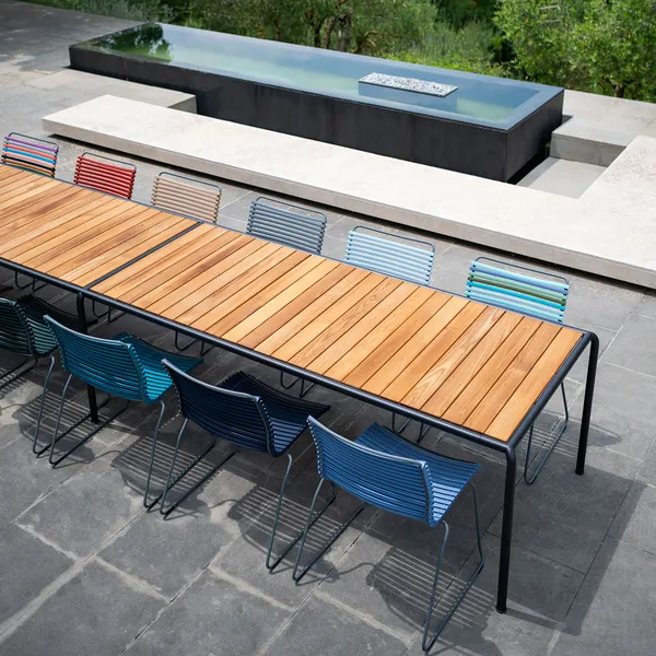 Avanti Spisebord 98x222 cm Varmebehandlet Ask