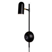 Swan Wall Lamp Black