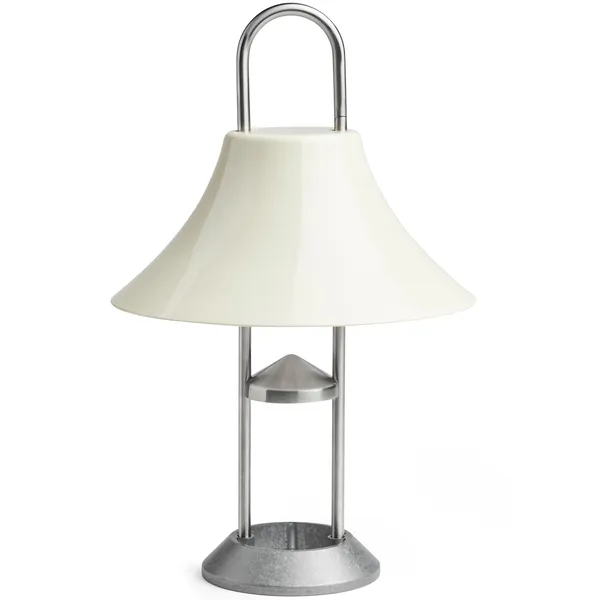Mousqueton Portable Table Lamp Oyster White
