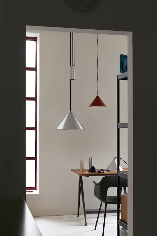 Compass Pendel Justerbar 43 cm Brushed Aluminium