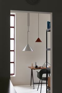 Compass Pendel Justerbar 43 cm Brushed Aluminium