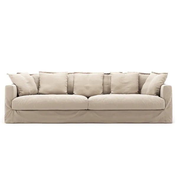Betræk Til Le Grand Air 4-personers Sofa Bomuld Beige