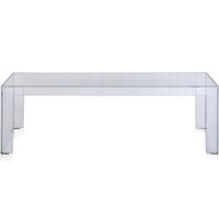 Invisible Side Bord 40x40cm Kristal