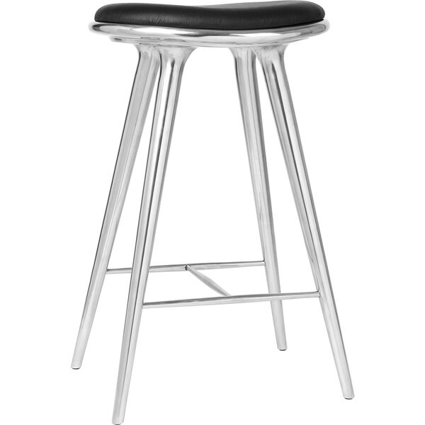 High Stool Taburet 74 cm Genanvendt Aluminium