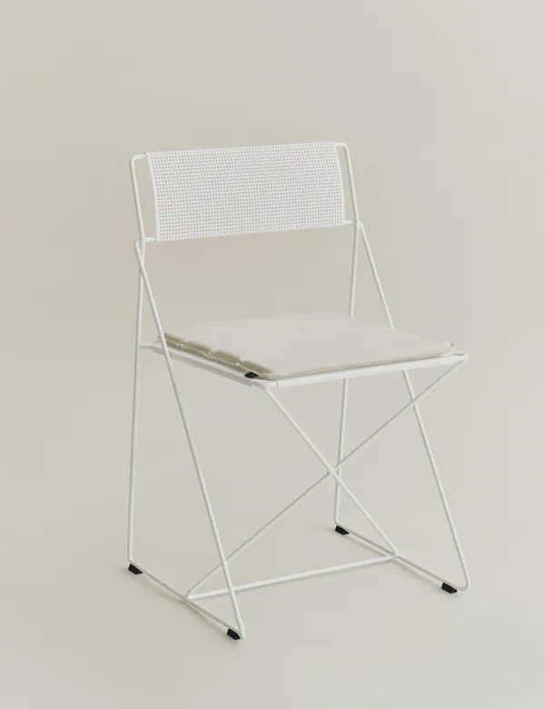 Terrazza Seat Cushion 40x40 cm Cream White