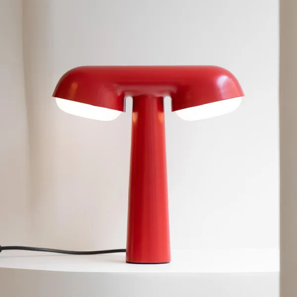 TGV Bordlampe Rød