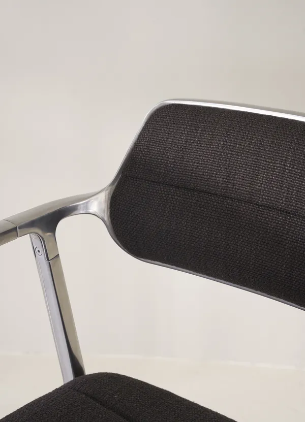 453 Snurrstol Polerat Aluminium / Tide