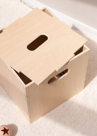 Cube Opbevaring 36x36 cm Træ