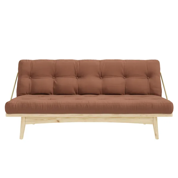 Folk Sovesofa 130x190 cm Clay Brown