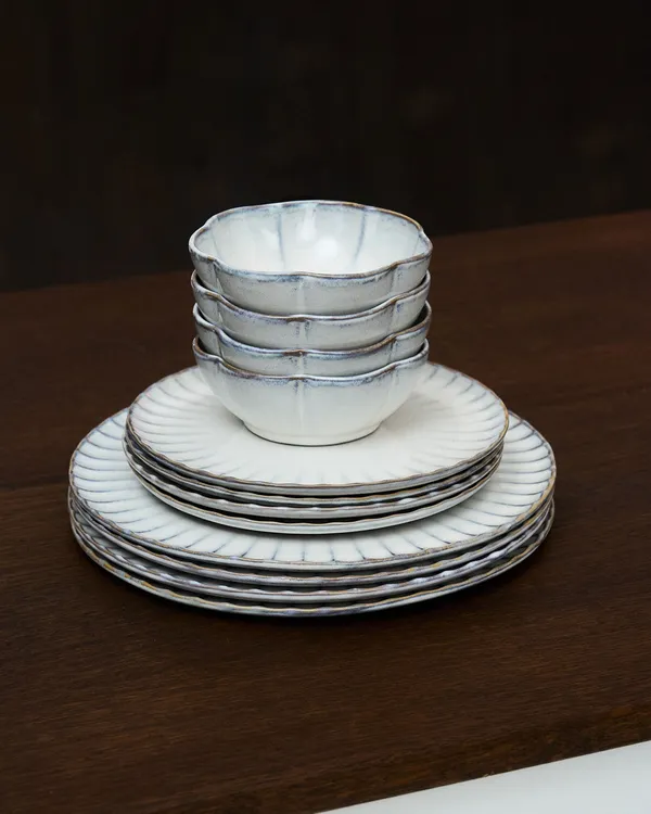 Inku Plate Extra Large 27 cm White