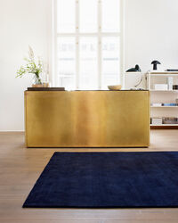 Earth Bamboo Matta 170x240 cm Vibrant Blue