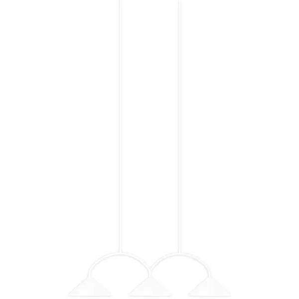 Curve 3 Pendel Hvid